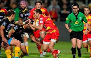 Images du match à Perpignan