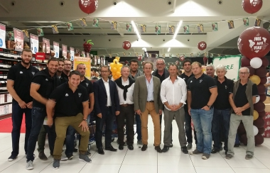 Foire au vin du Leclerc Grand Moun et Stade Montois Rugby