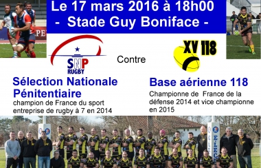 Match BA 118 vs Sélection nationale pénitentiaire