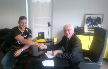 Signature de Paul COUET-LANNES et interview