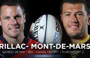 Déplacement à Aurillac pour la 1/2 finale de rugby de Pro D2
