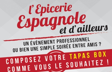 Offre Partenaire: Composez votre Tapas Box chez l'Épicerie Espagnole