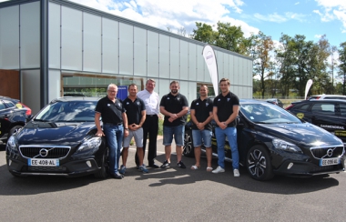 Remise des véhicules Volvo