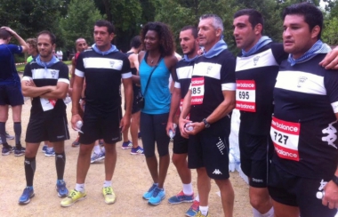 Les pros à la Course du Moun