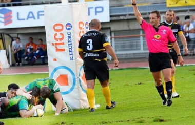 L'arbitre à Narbonne : Monsieur Thierry Mallet