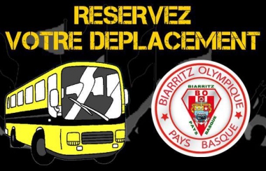 Déplacement des supporters à Biarritz