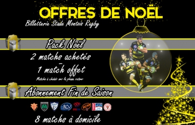 Offre de Noël - Billetterie