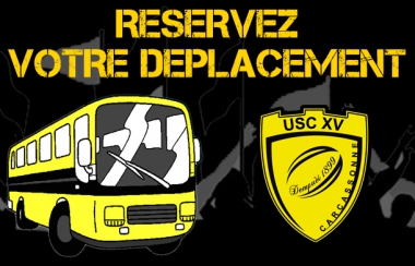 Déplacement des supporters à Carcassonne