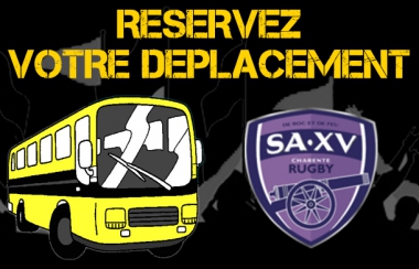 Déplacement des supporters à Angoulême