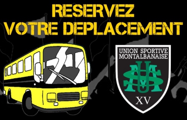 Déplacement des supporters à Montauban pour la 1/2 finale de rugby Pro D2