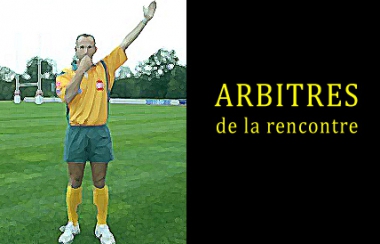 Arbitres de la rencontre SMR - Section Paloise